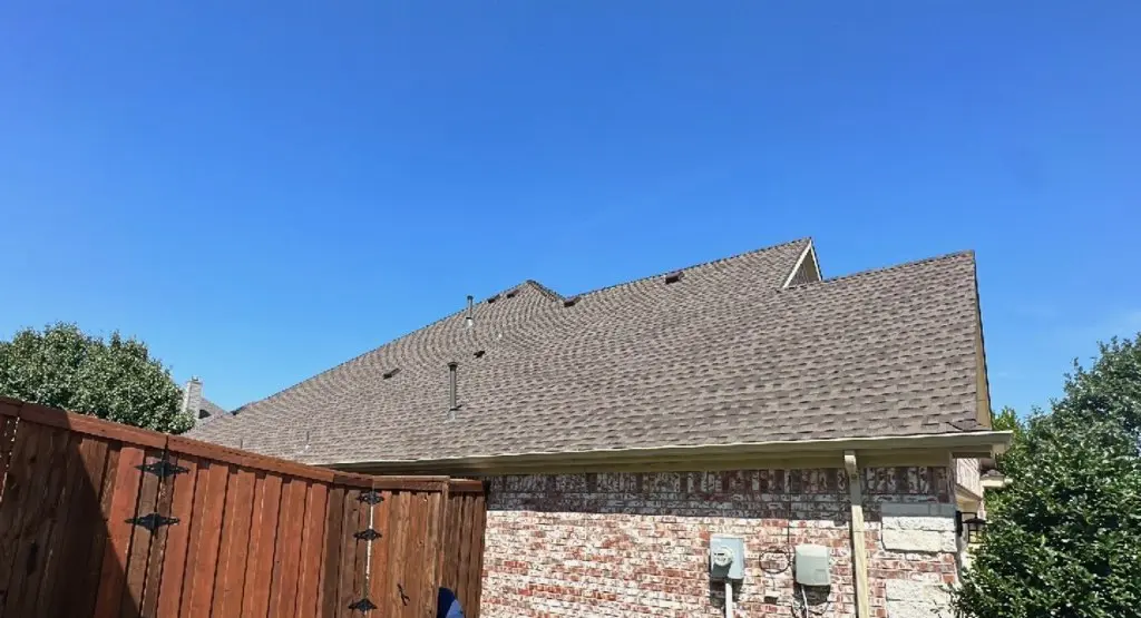 Completed roof replacement project in Lodi